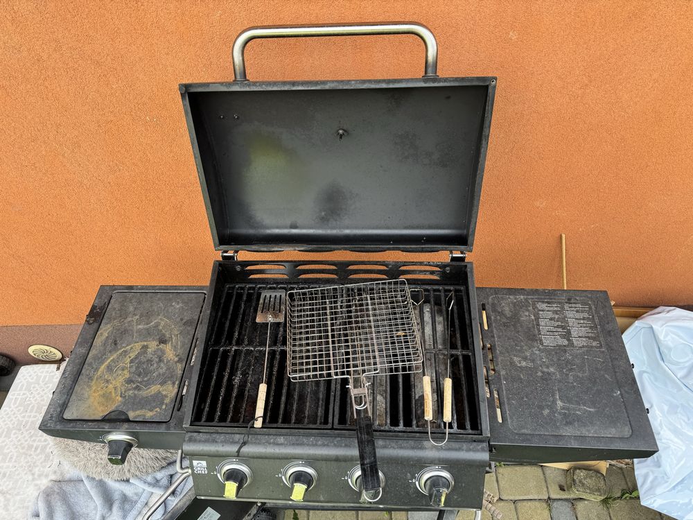 Grill gazowy landman 4 palniki 14,8kw