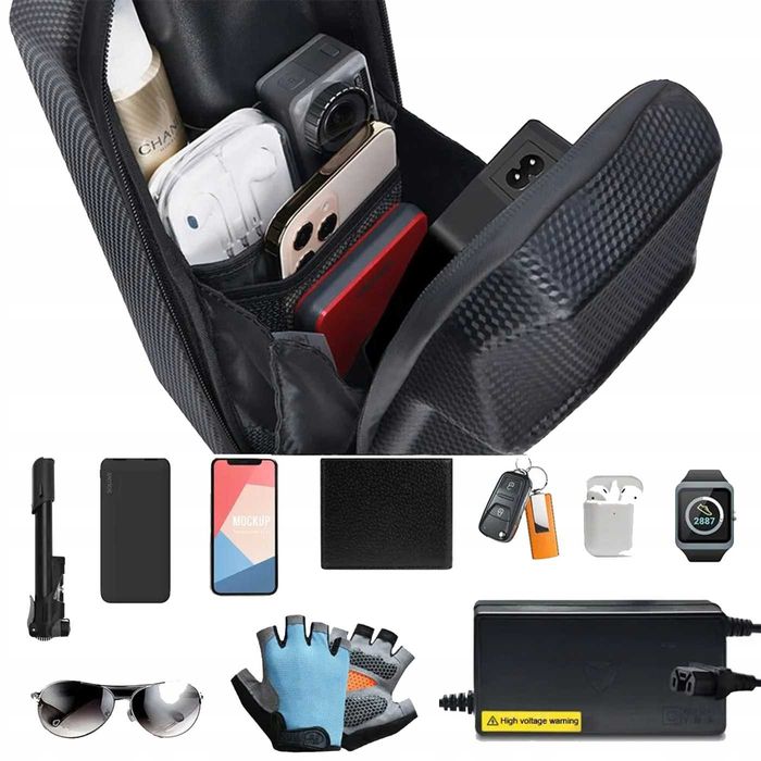 Wodoodporna torba na hulajnogę elektryczną na kierownicę Bagaż