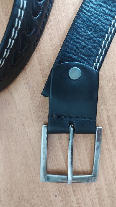 Мужской кожаный ремень