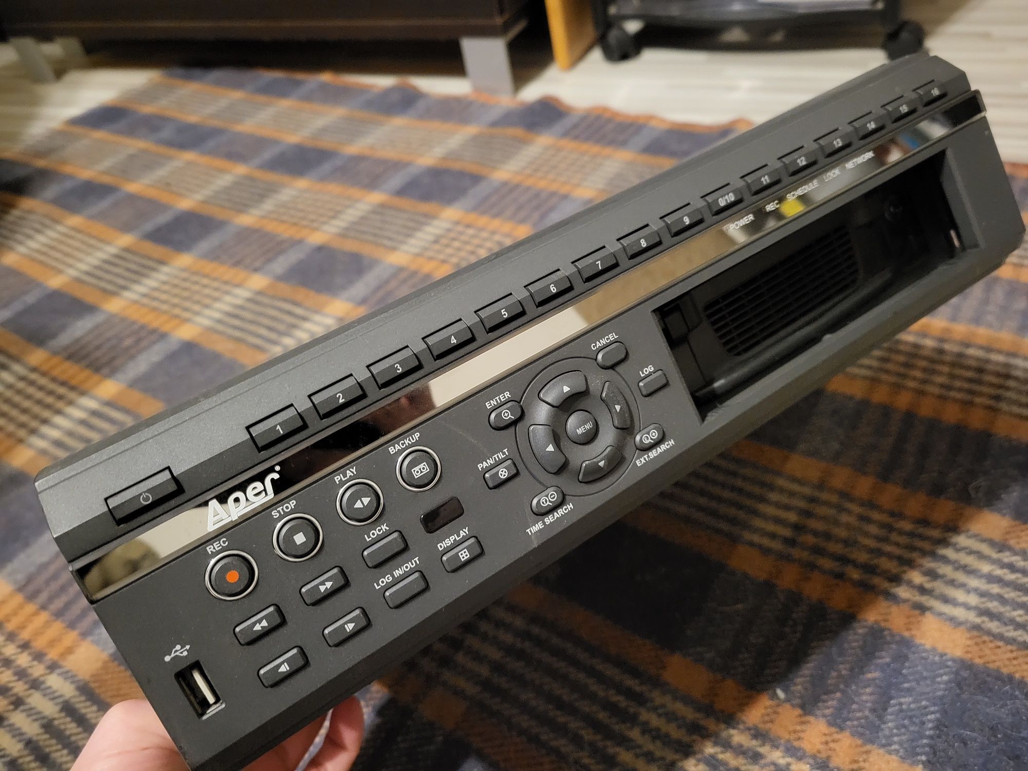 Aper PDR-M6016 Cyfrowy rejestrator przemysłowy 16 kanałów 400kl/s