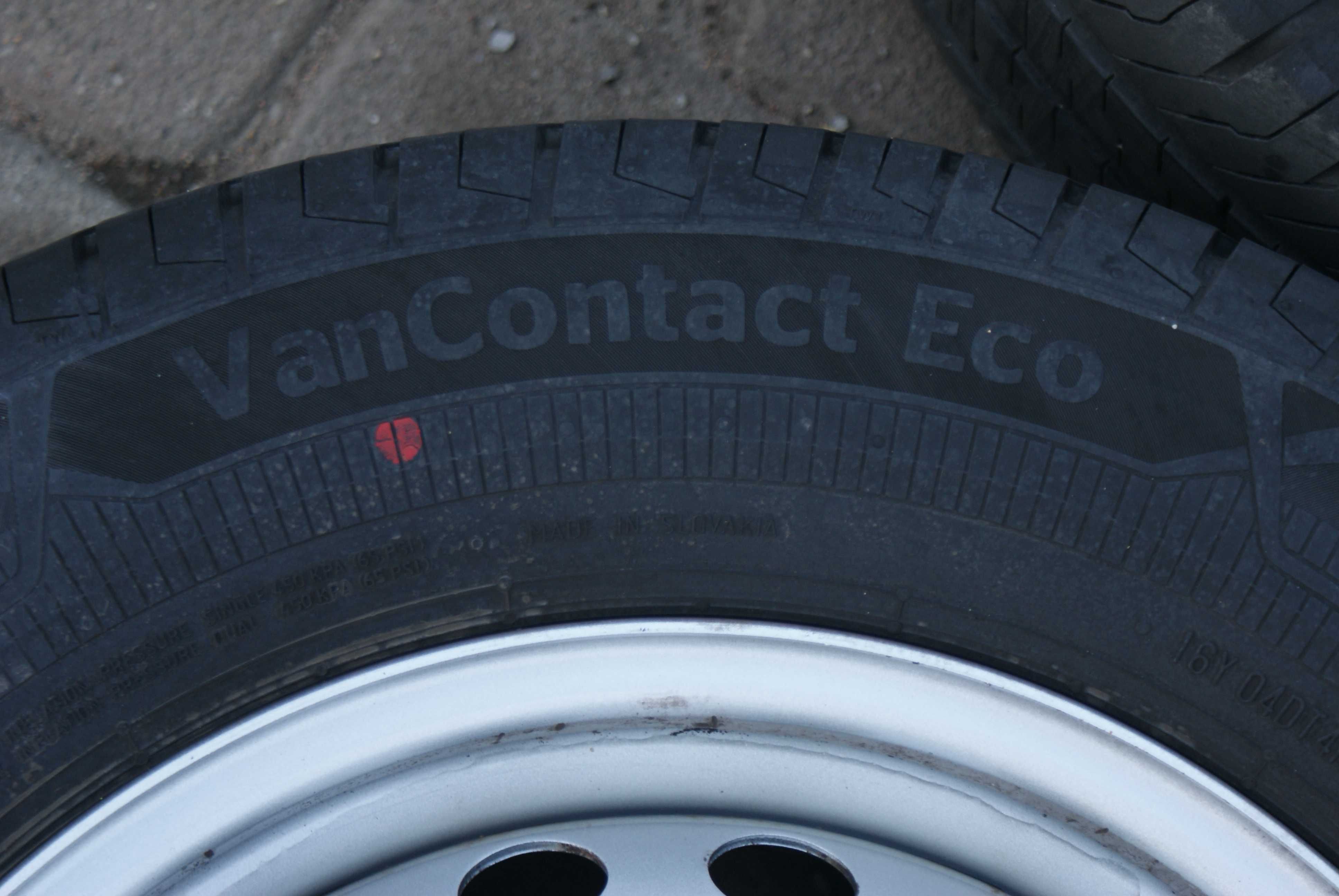 Koła LATO 215/65r15C Ford Transit / Custom Continental TPMS