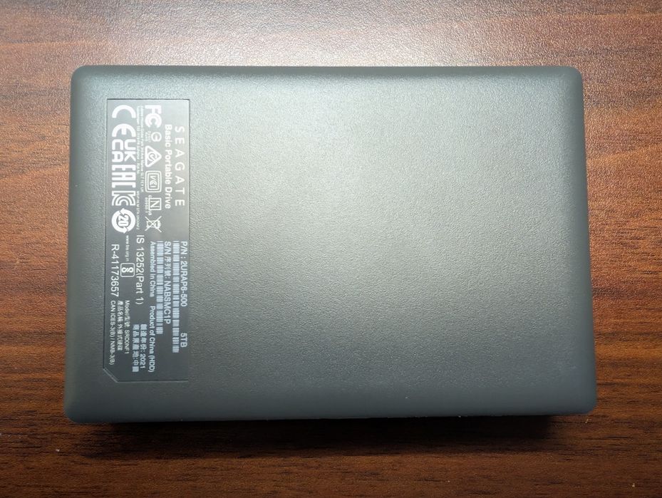 Dysk Seagate 5 TB 5000 MB backup