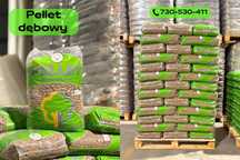 PELLET DĘBOWY PREMIUM 6mm drewnoland, Dostawa Gratis