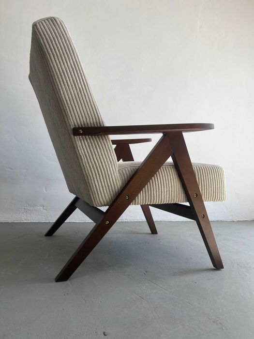 Fotel MARCEL, styl vintage, retro lisek jedynka Prl WYSYŁAMY !