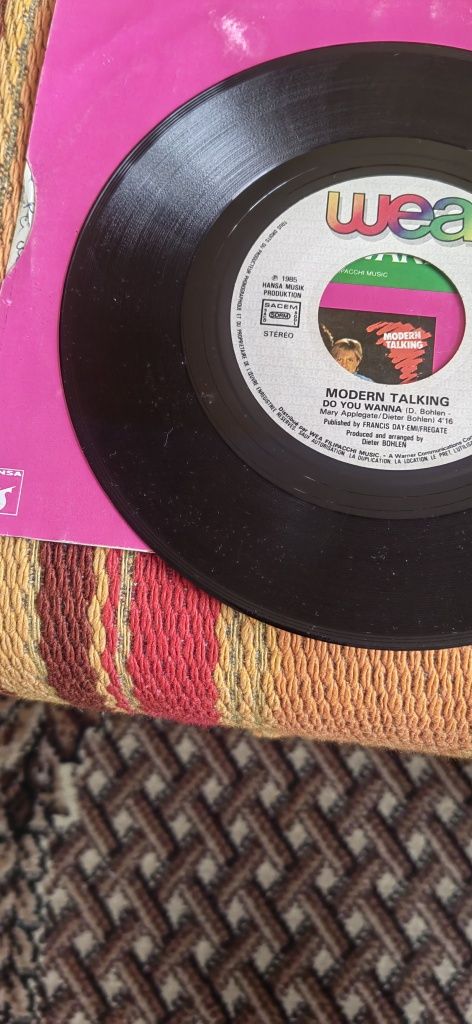 Modern Talking - You Can Win If You Want /Do You Wanna, 7"singiel winy