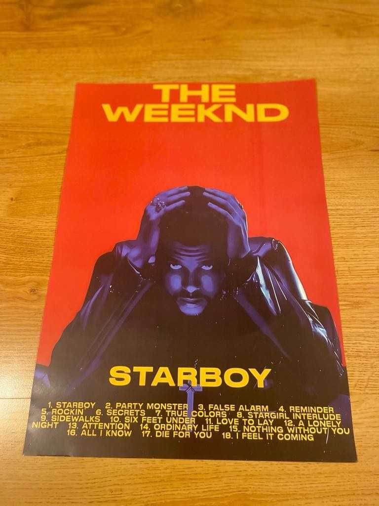 plakat the weeknd - starboy