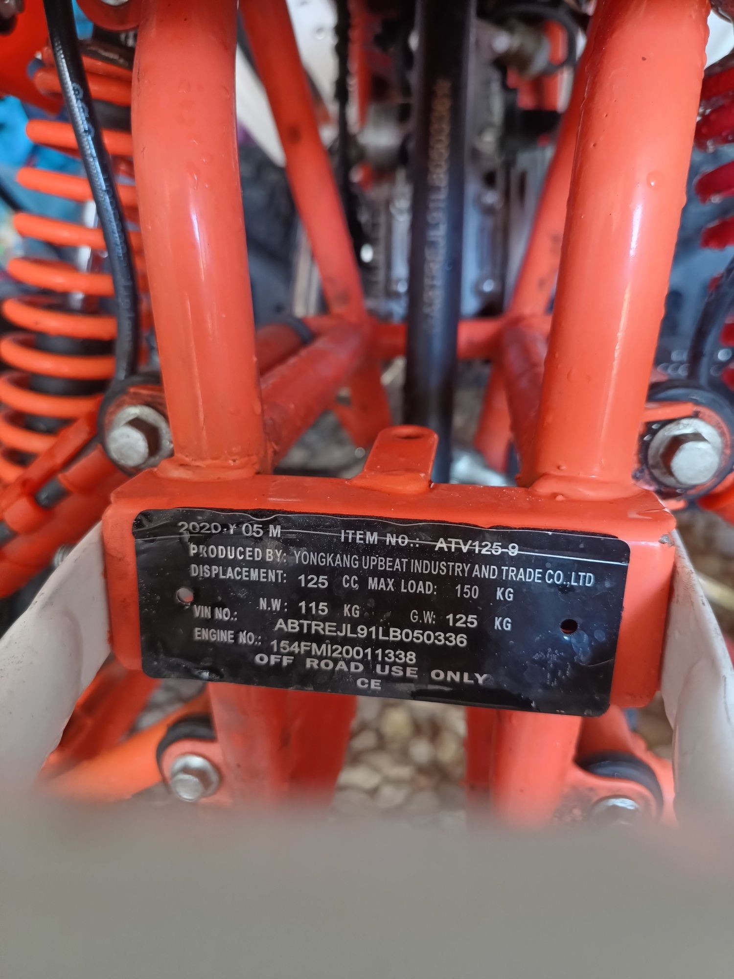 Quad 125 automat