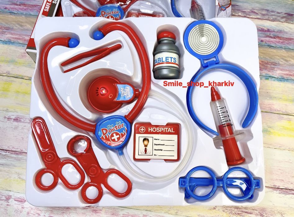 Детский набор доктора. Доктор. Набір лікаря дитячий.Маленький лікар.