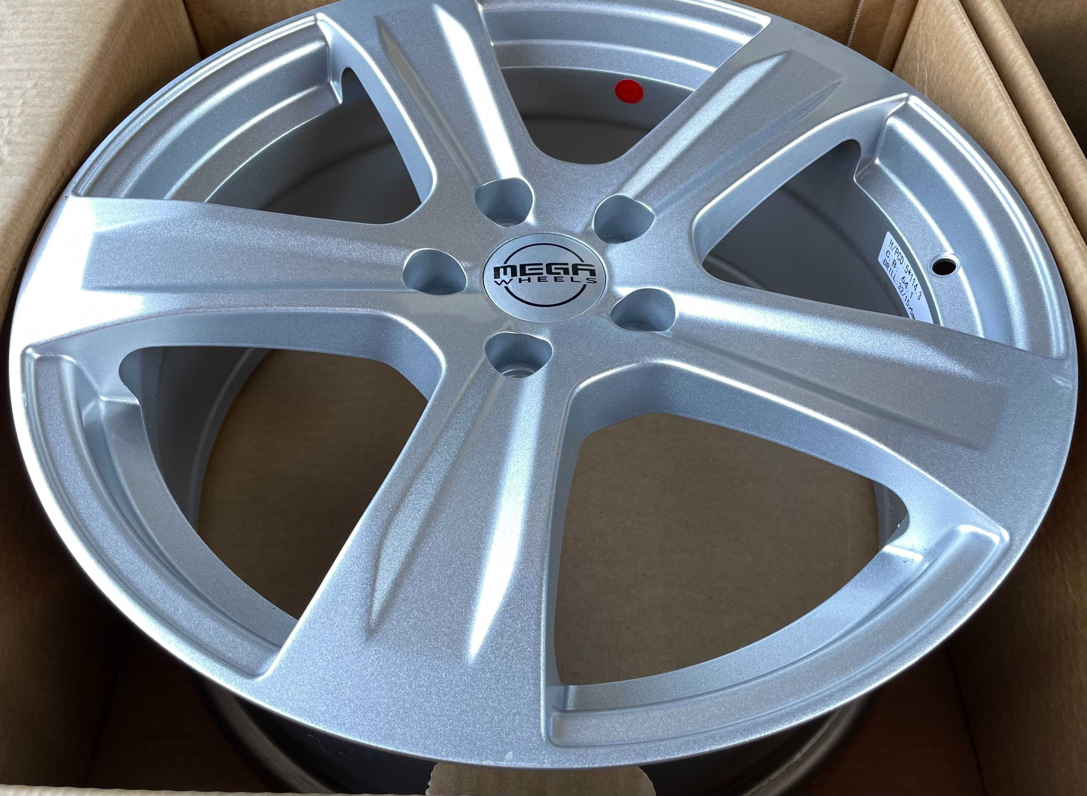 4x Felga Alu MW LEO 5x114.3 ET40 64.1 8x18 / 5154