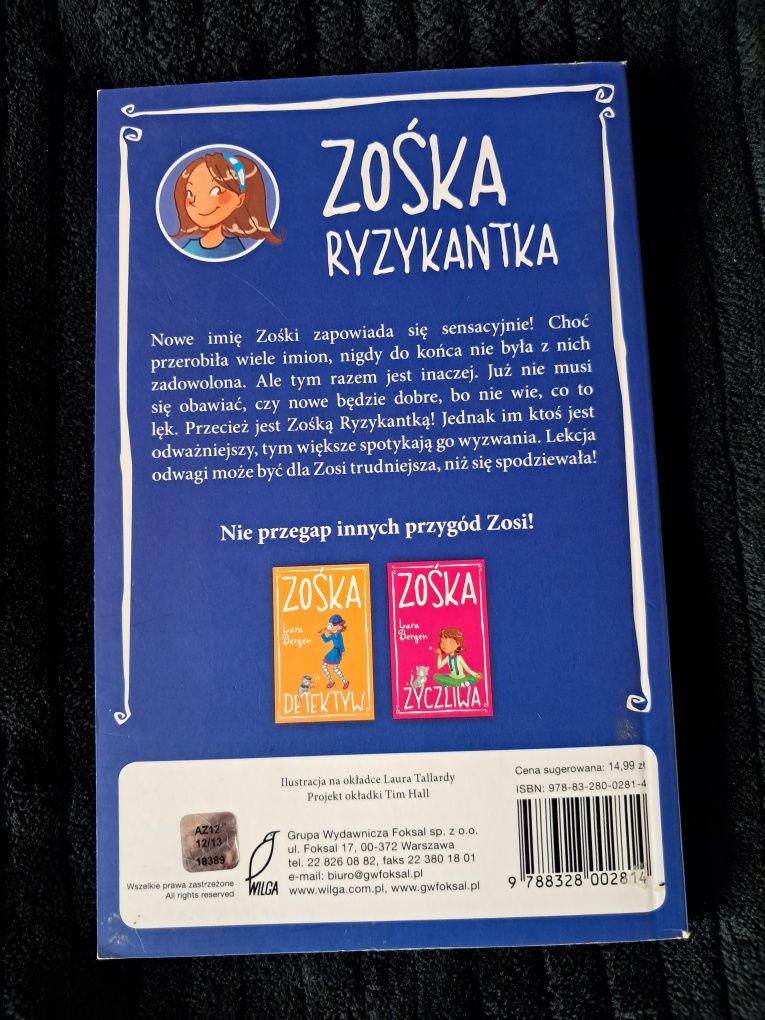 " Zośka Ryzykantka" Lara Bergen