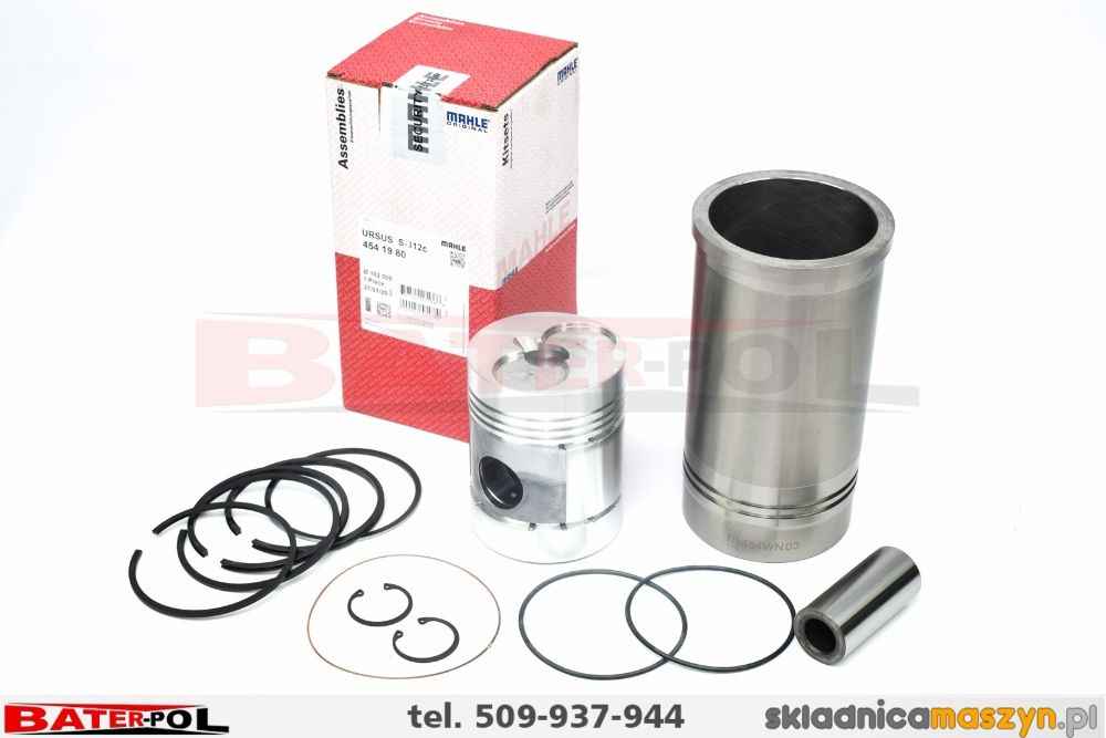 Zestaw naprawczy silnika URSUS C-330 MAHLE tuleja/tłok/