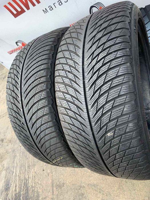 Шини 255/40 R20 пара Michelin 6,8мм, зима, 2023р