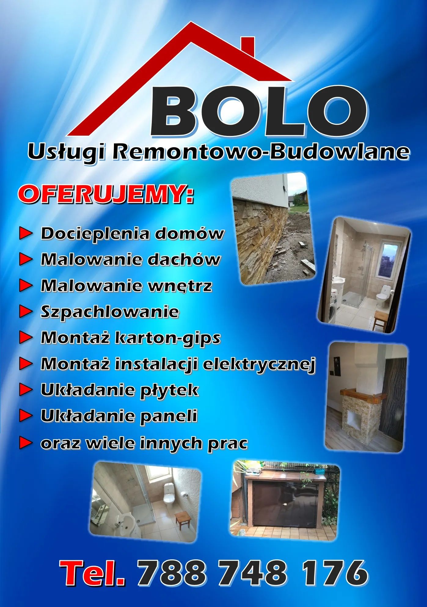 Usługi remontowo budowlane- BOLO