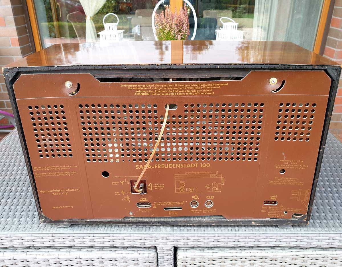 SABA FREUDENSTADT 100 (1959r.) Radio lampowe