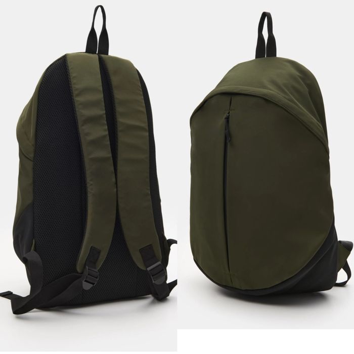 Zielony plecak męski, nowy