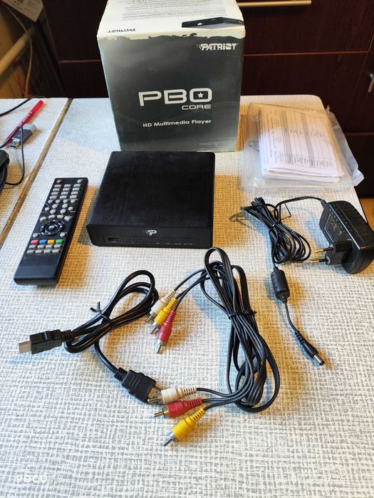 HD медиаплеер PBO Core Box Office Patriot + Wi-Fi адаптер