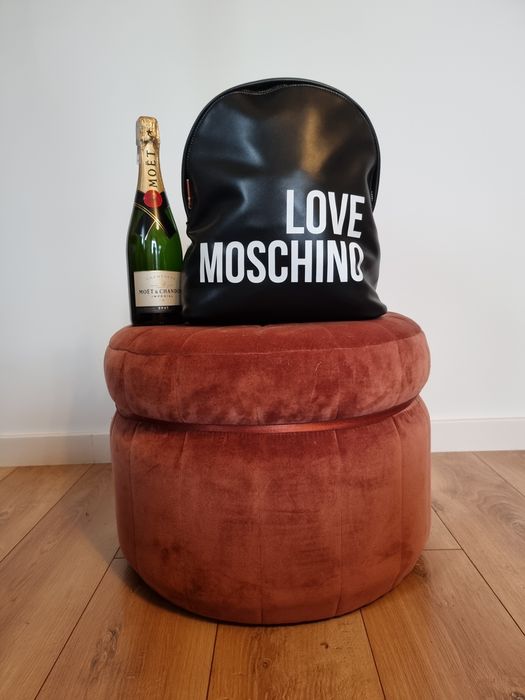 Plecak czarny Love Moschino A4