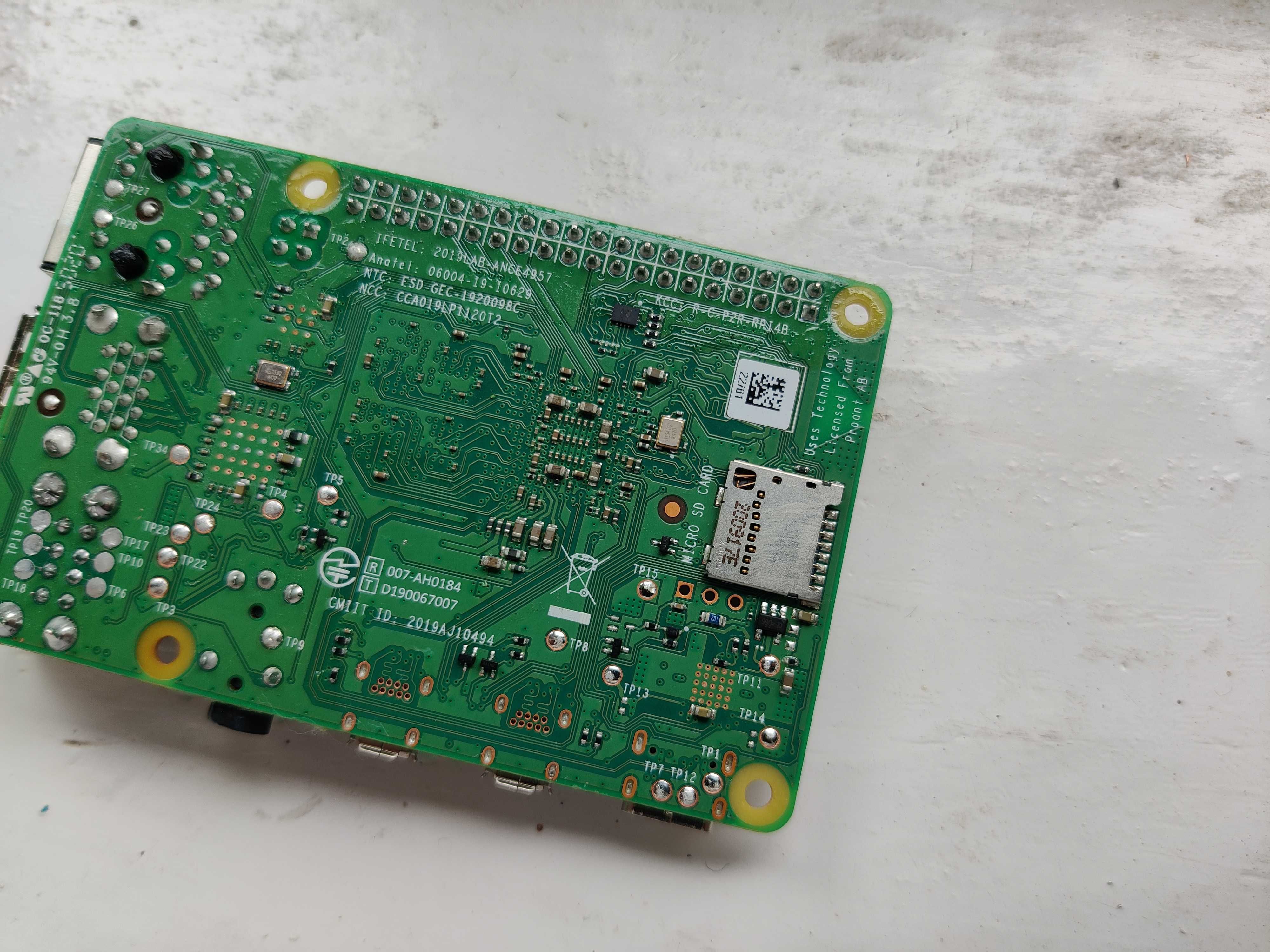 Плата Raspberry PI 4 Model B 2GB комп'ютер мінікомп'ютер