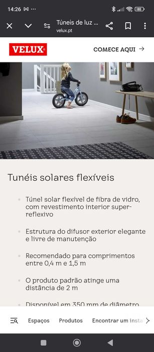 Túnel de luz Velux TWF OK14 2010