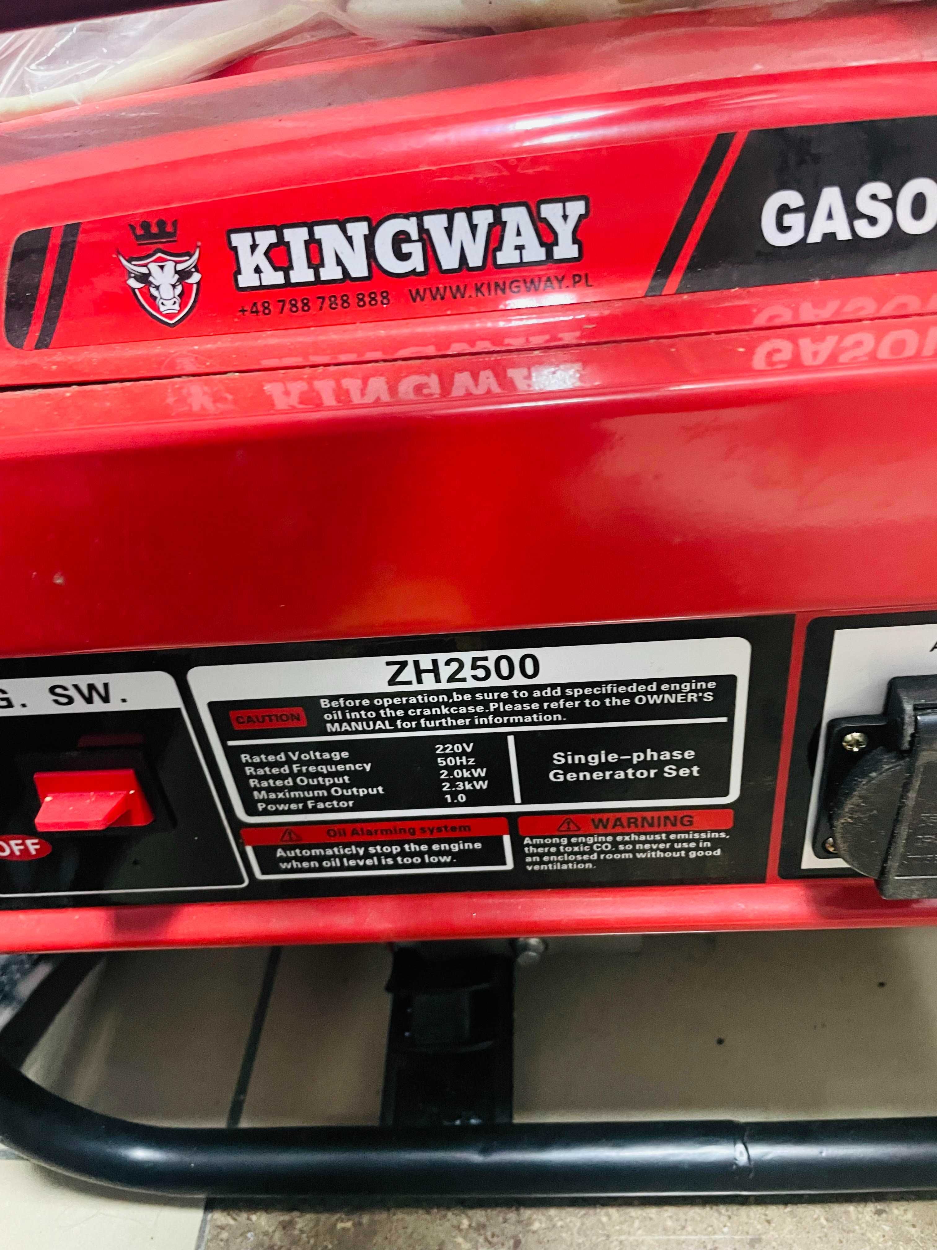 Генератор бензинний Kingway ZH2500 2.3 кВт