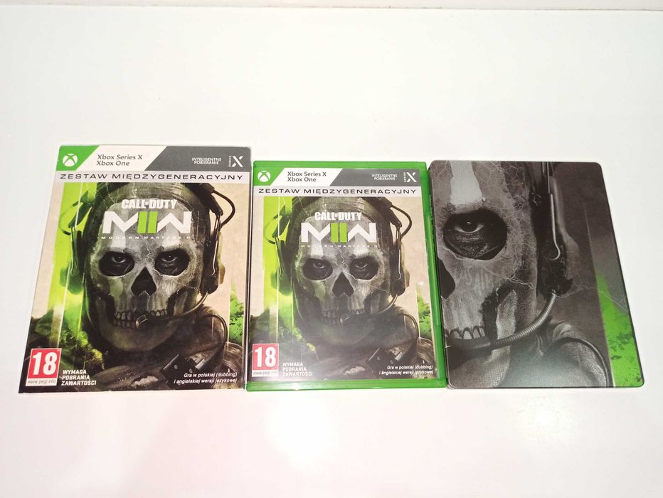 xbox one CALL OF DUTY MODERN WARFARE II PL + steelbook