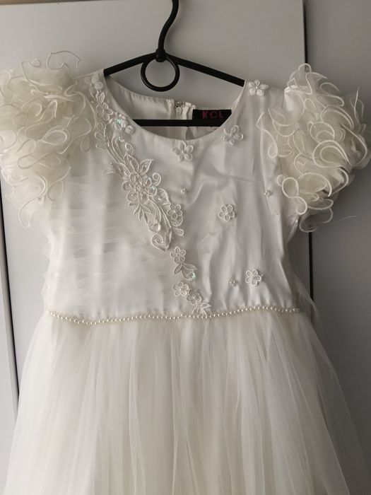 Біле плаття до причастя 9-10 років