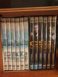 DVDs Serie CSI Miami e CSI Las Vegas - 1ª Temporada