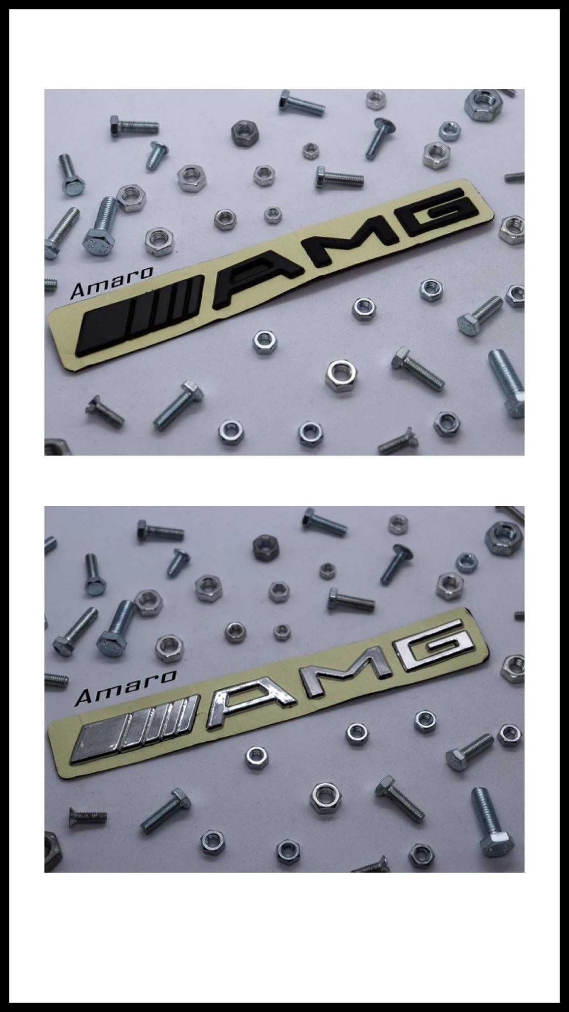 Simbolo/Logo Mercedes Benz AMG para Mala (2 Cores) | NOVOS