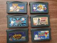 Zestaw gier na Game Boy Advance (Dragon Ball, Yu-Gi-Oh! ..)
