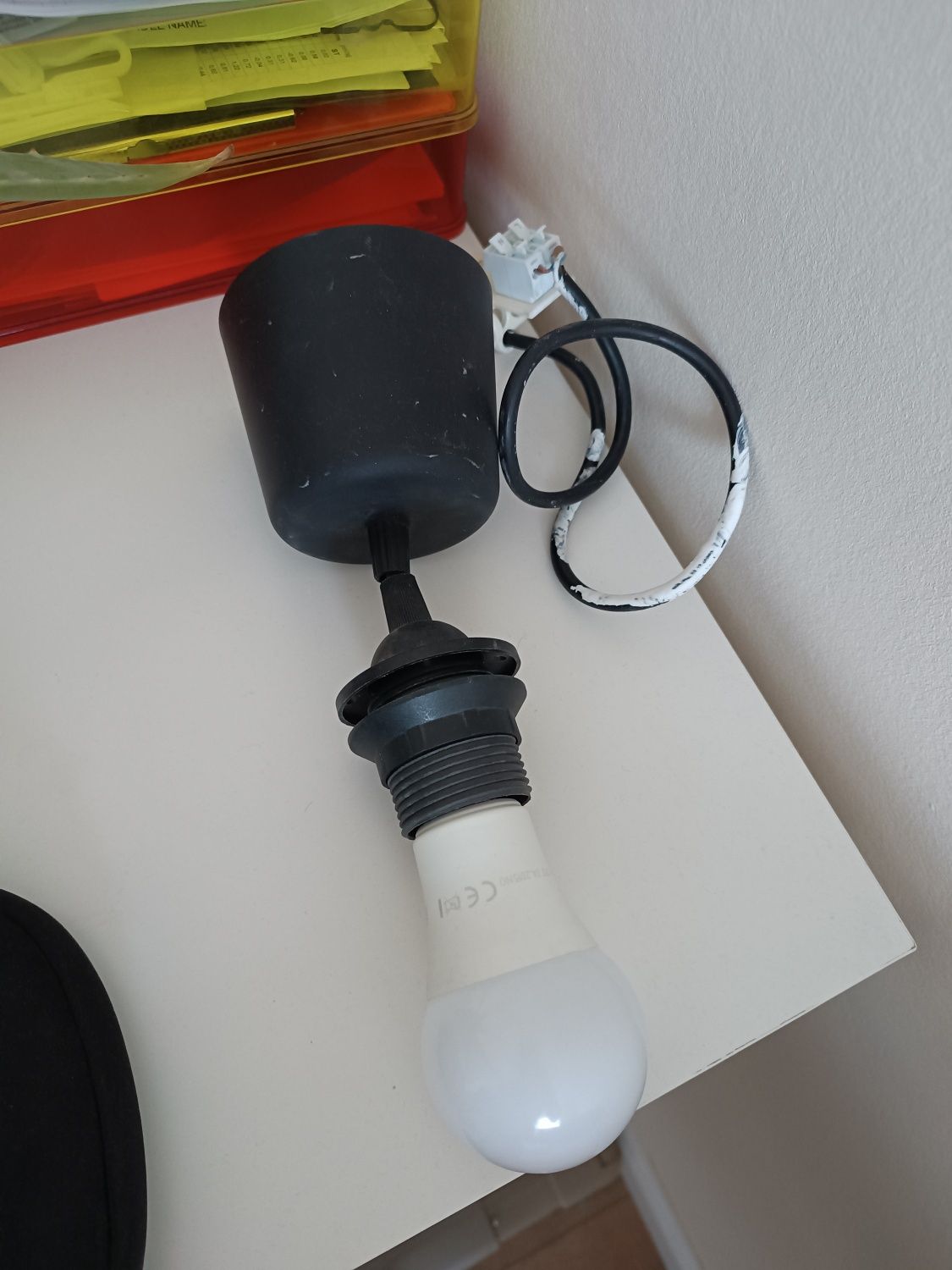 Lampa Ikea, Klosz/abażur Ikea szary/beżowy