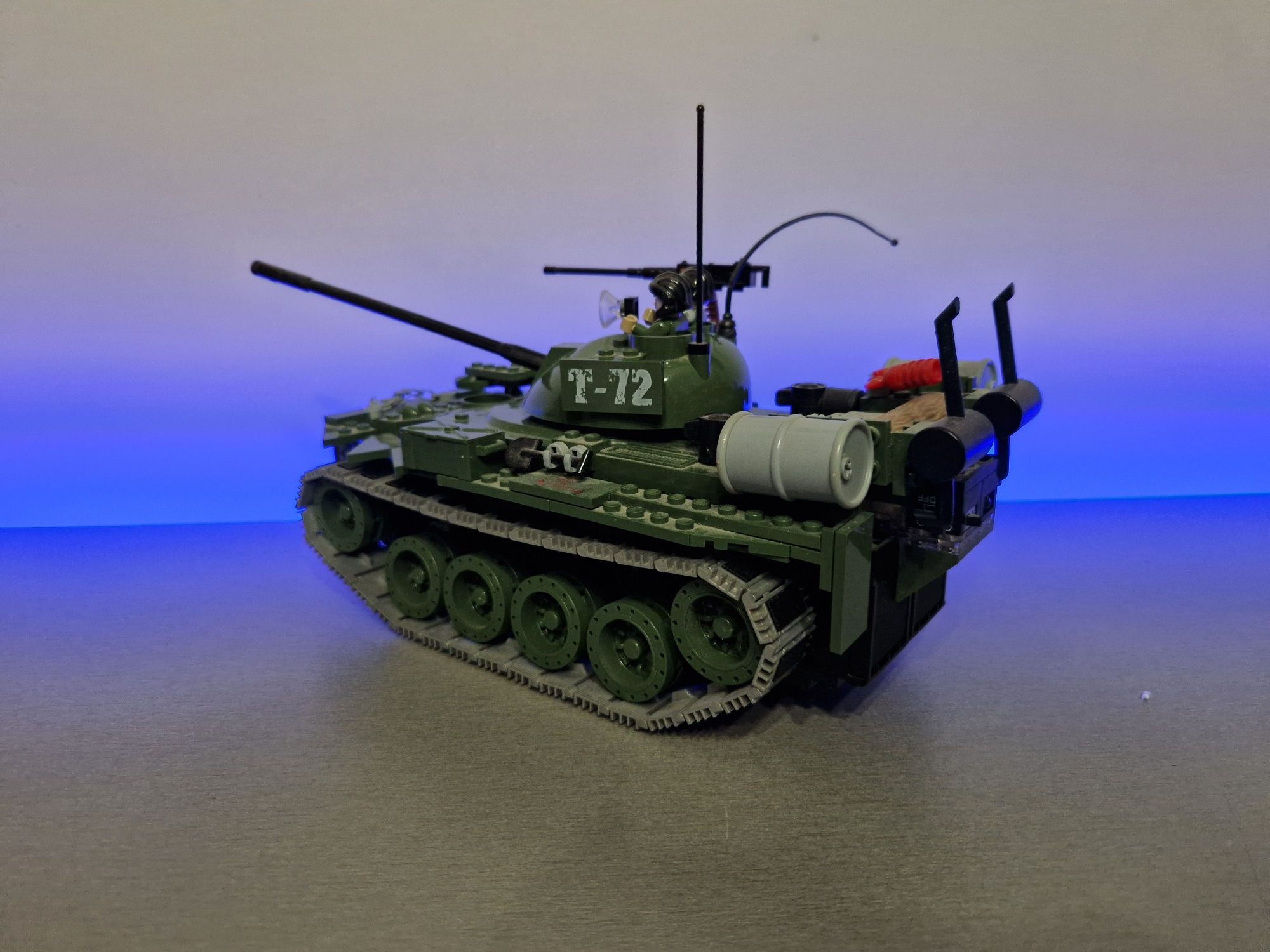 Cobi czołg T-72 zdalnie sterowany lego T72