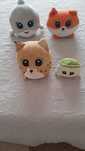 Peluche Animais do Bosque e Bando do Mar
