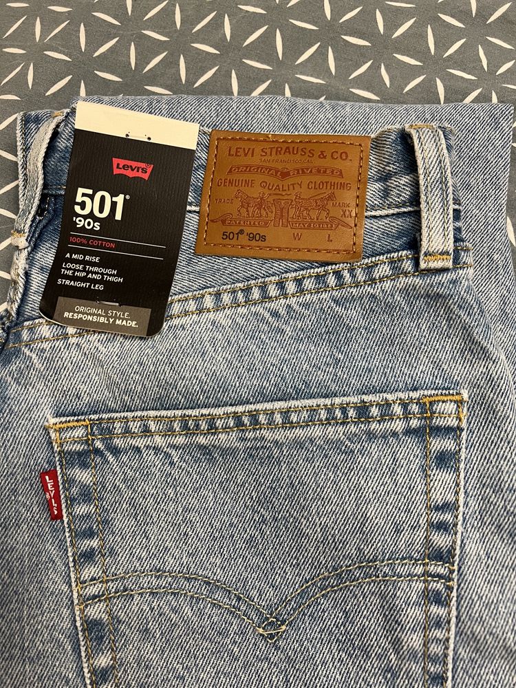 Levis 501 джинсы оригинал