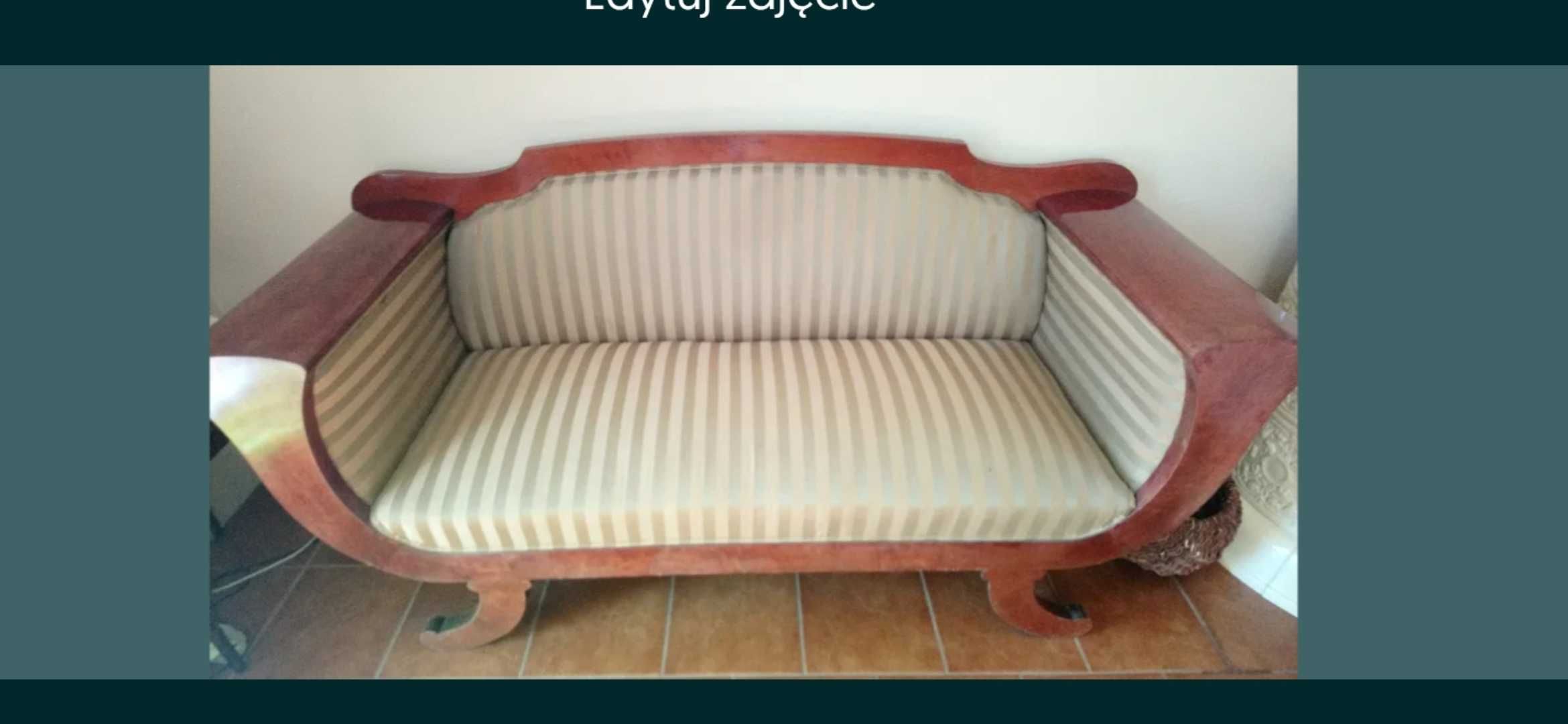 Sofa Biedermeier Antyk