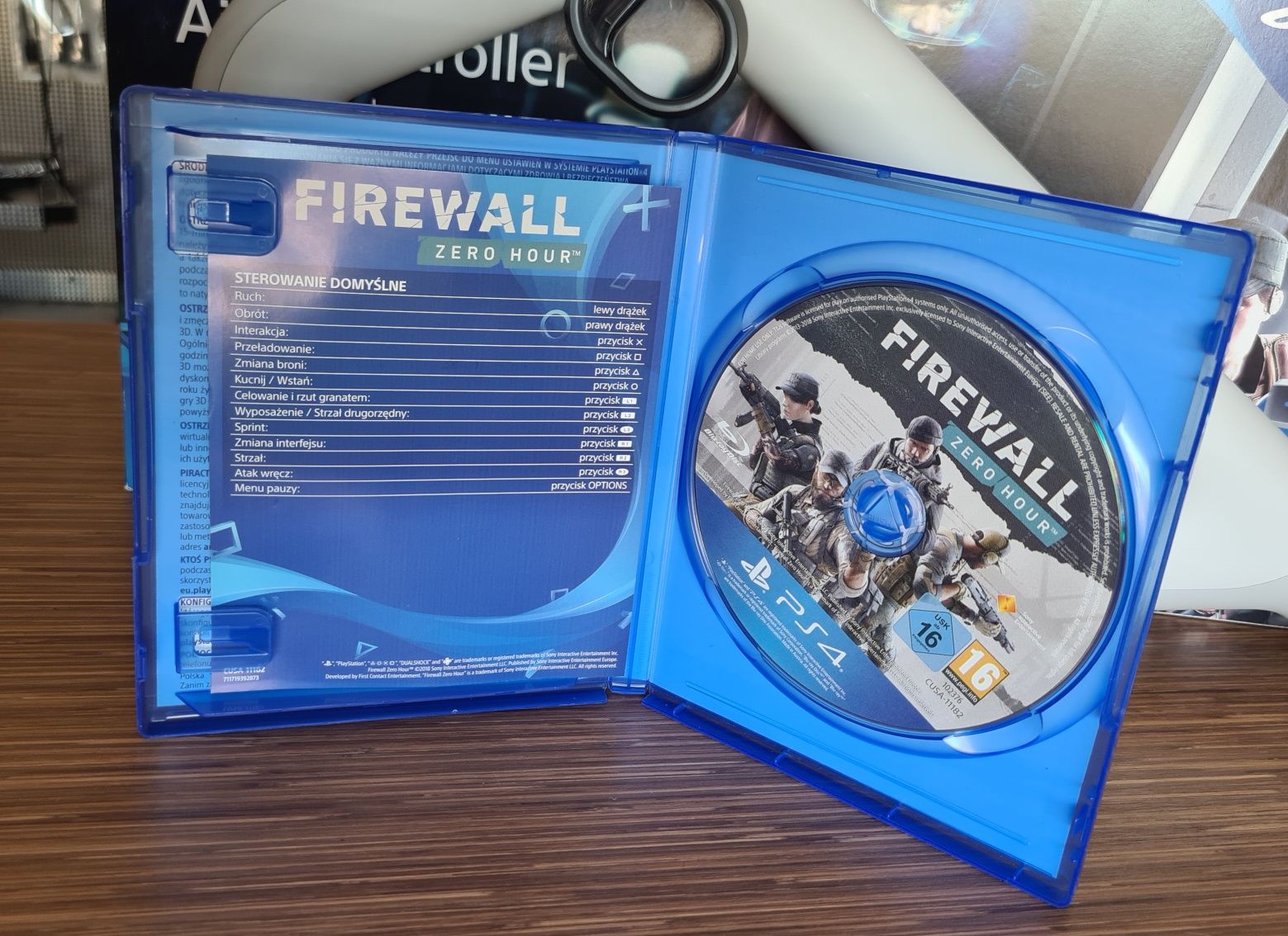Aim Controller PS4 PlayStation 4 do VR Firewall Zero Hour KOMIS SWERIS