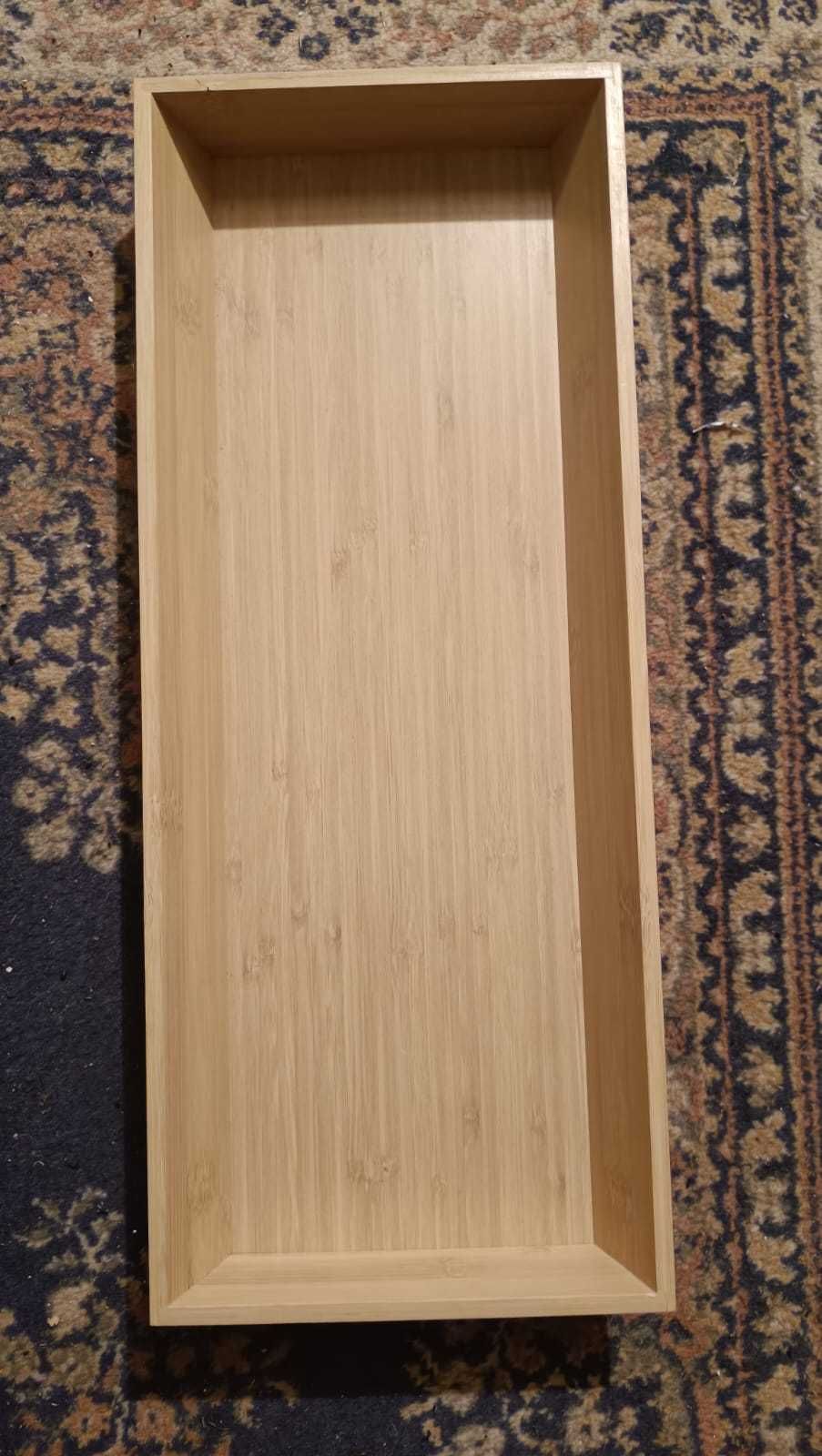 Uppdatera taca bambusowa na sztućce 20x50 cm. Nowa !
