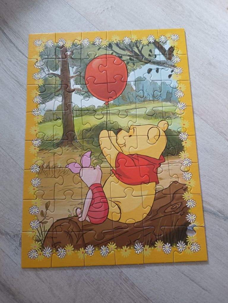 Puzzle trefl Kubuś Puchatek 4 obrazki