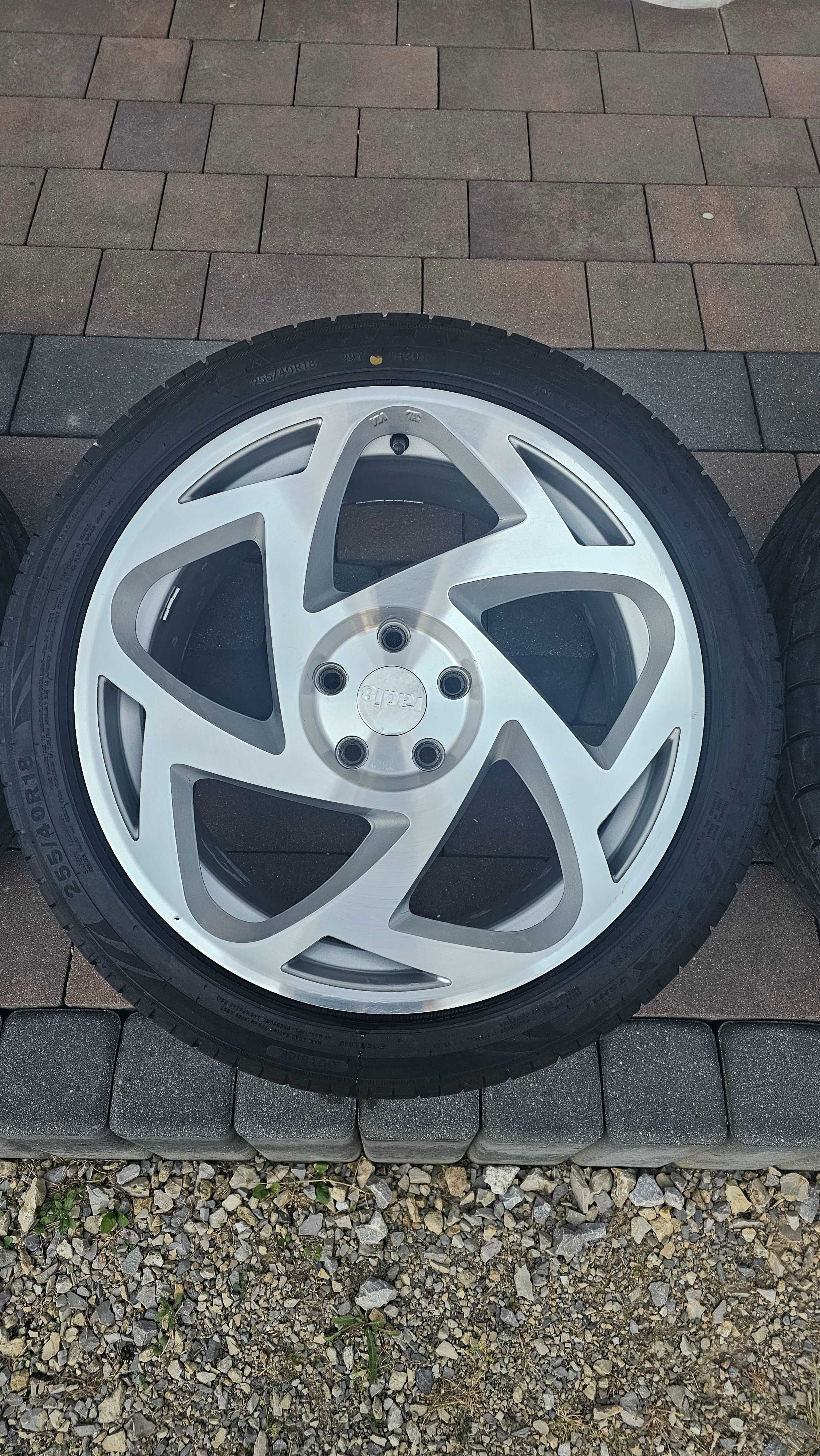 Komplet felg Radi8 r18, 9.5j, et42, 5x112