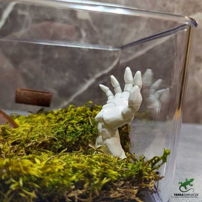 Ozdoba Dekoracja do Terrarium Ręka TerraZaplecze