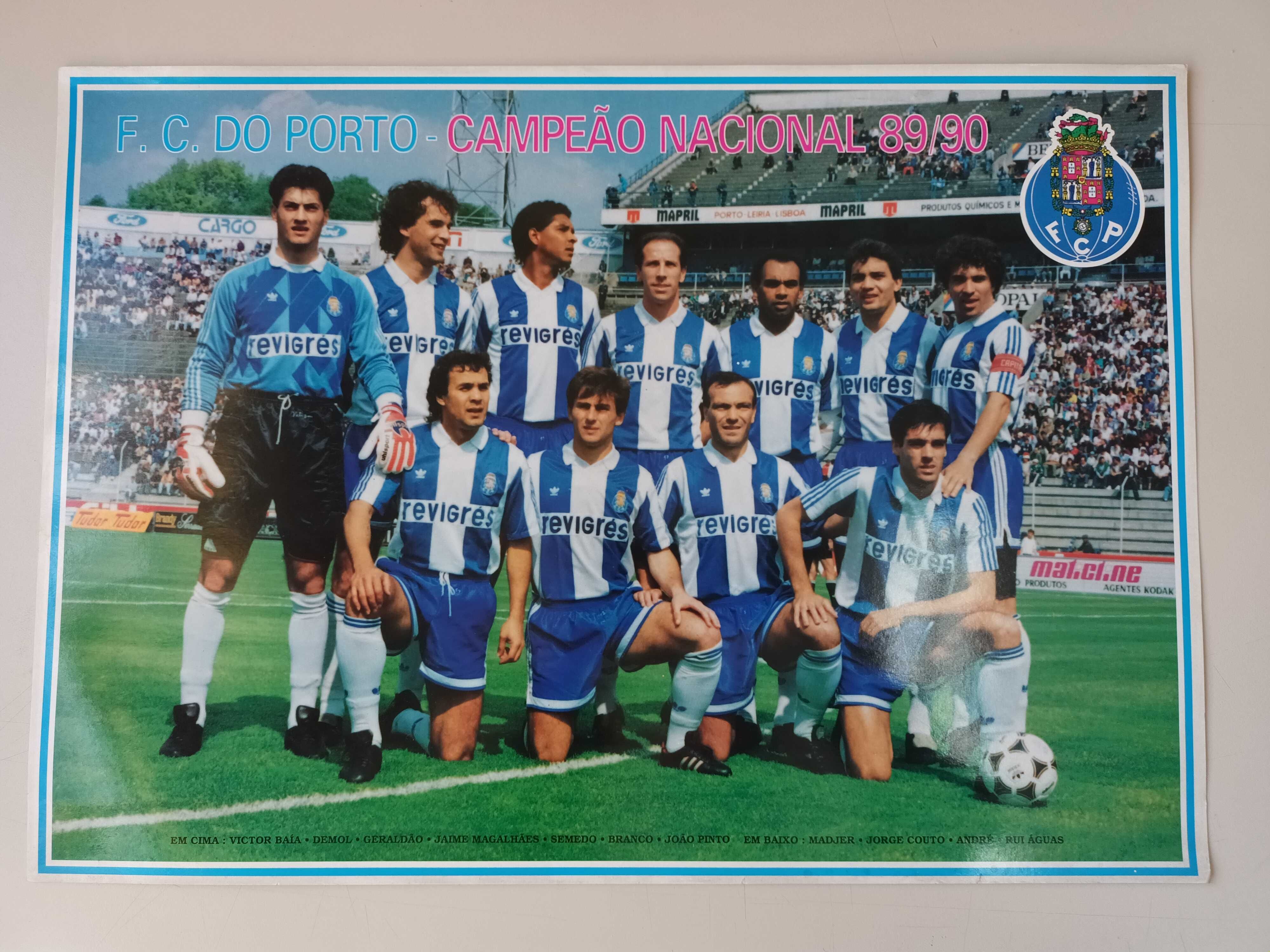 Poster do F.C.Porto anos 80