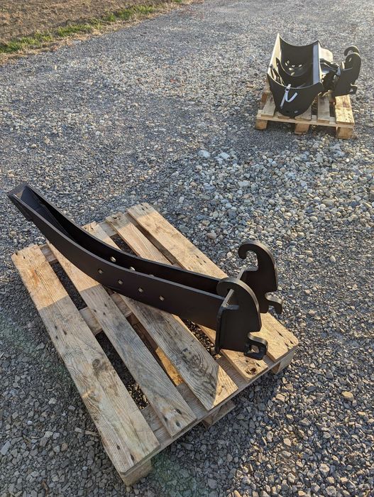 Łyżka kablowa do minikoparki 10–30 cm, głębokość 80 cm HB500, S355N