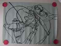 Poster Levi Attack on Titan