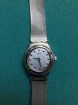 Swatch Irony, senhora, bracelete malha prata.