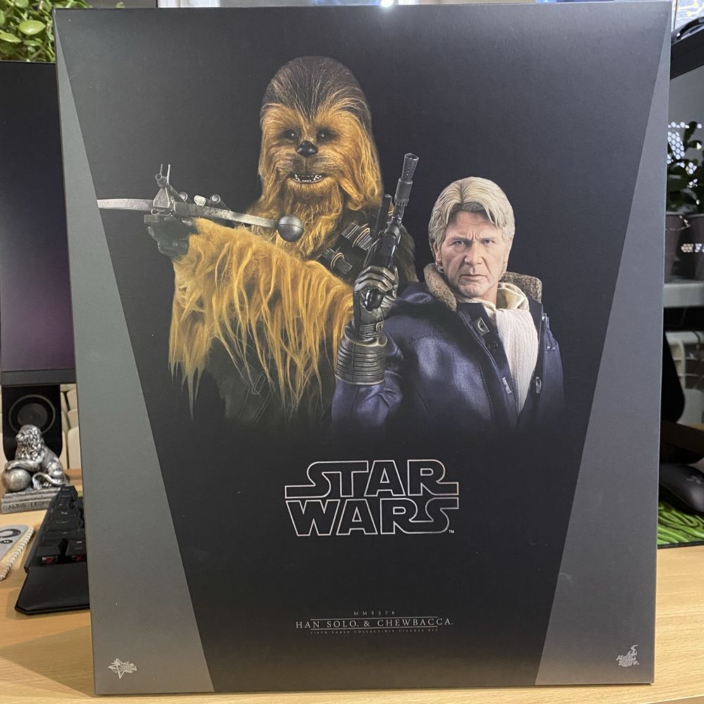 Фігурка 1/6 Hot Toys MMS 376 STAR WARS : TFA – Han Solo & Chewbacca