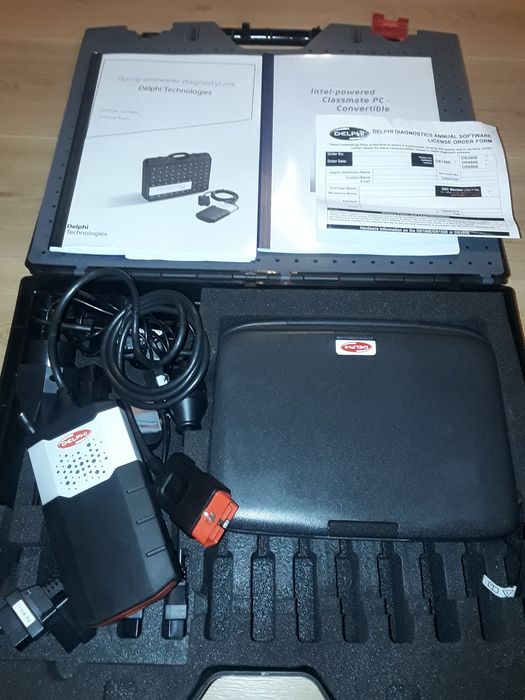 Tester skaner  diagnostyczny+komputer  ORGINAŁ  DELPHI CAR jak autocom