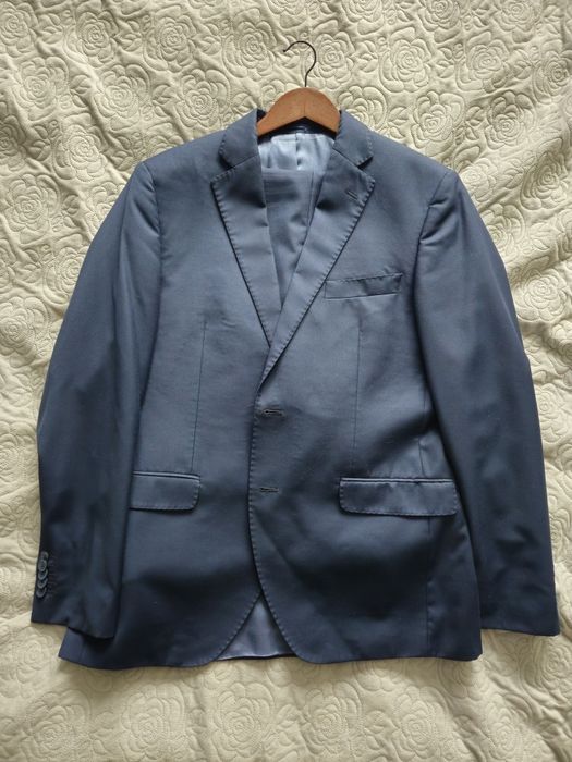 Garnitur męski granatowy