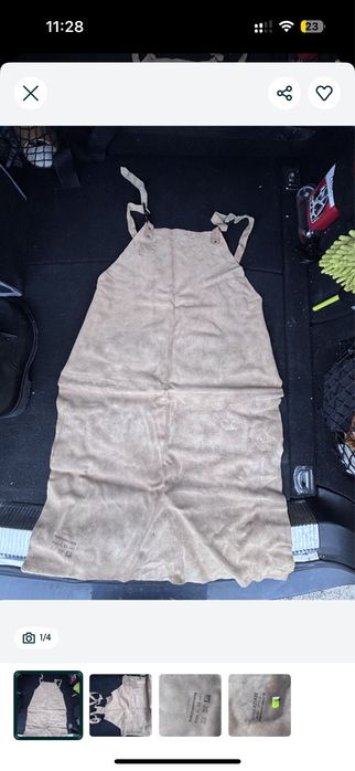 Fartuchy spawalnicze skorzane