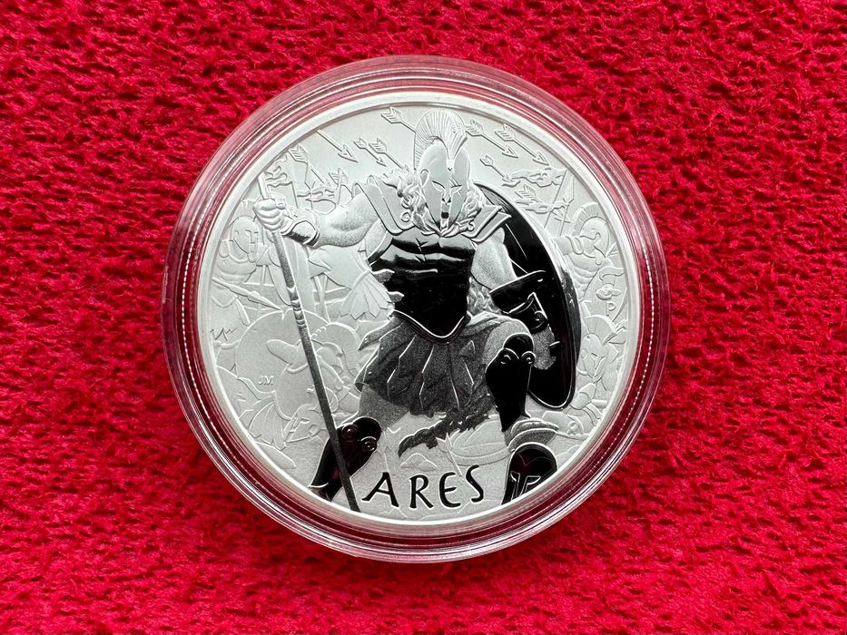 2023 Арес Боги Олімпу Тувалу Perth mint Бог