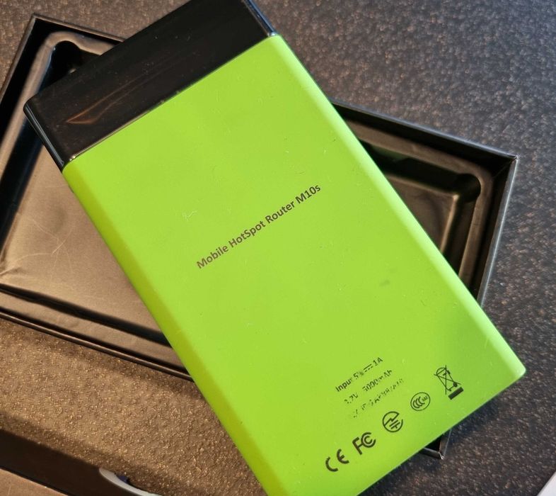 Router LTE 4G Mobile HotSpot Router M10s 5000mAh