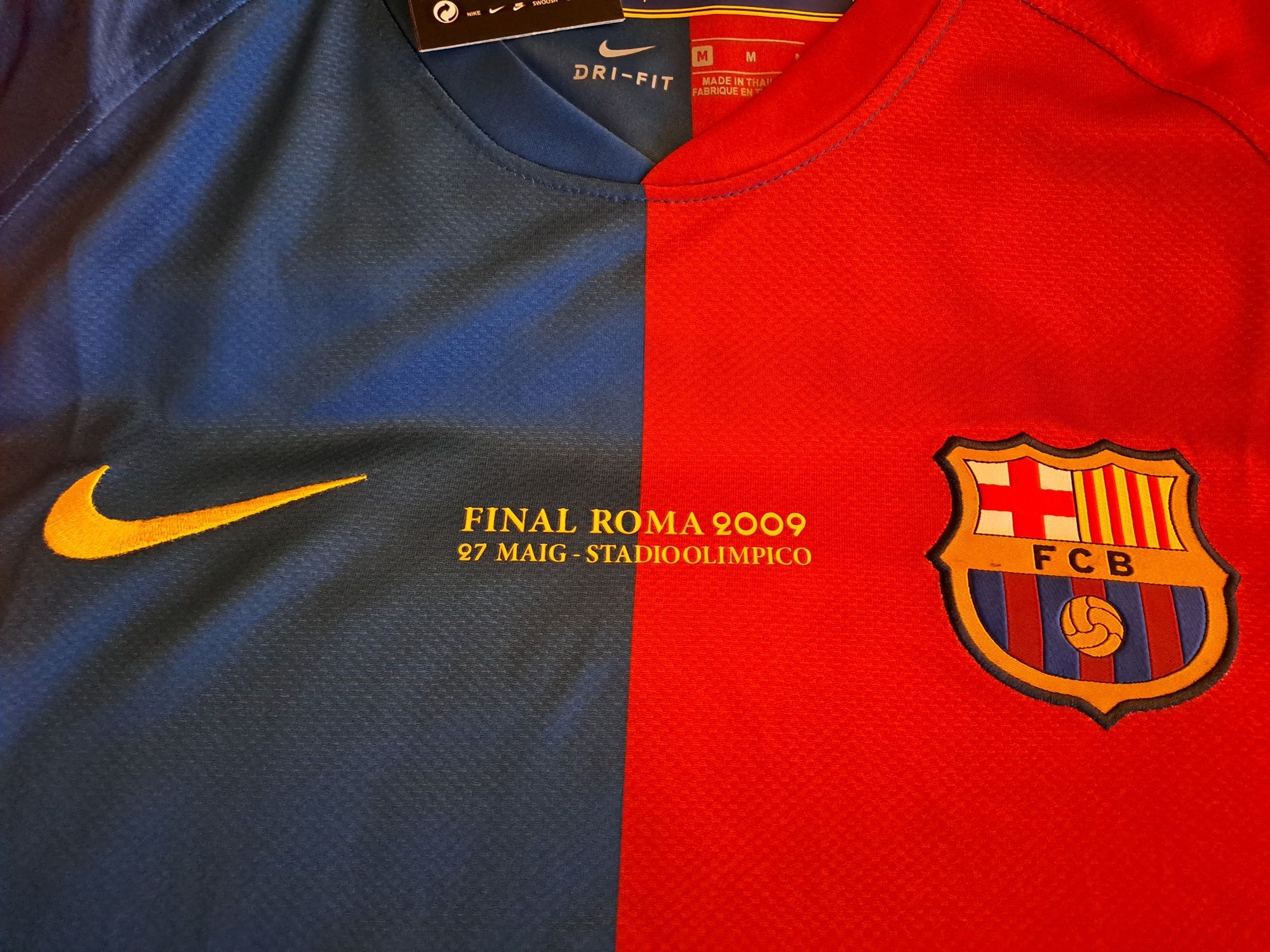 Camisola retro Barcelona A.Iniesta Final 2009 M
